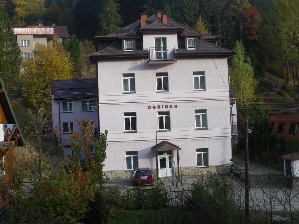 Osrodek Wypoczynkowy Ognisko Krynica-Zdrój Exterior foto